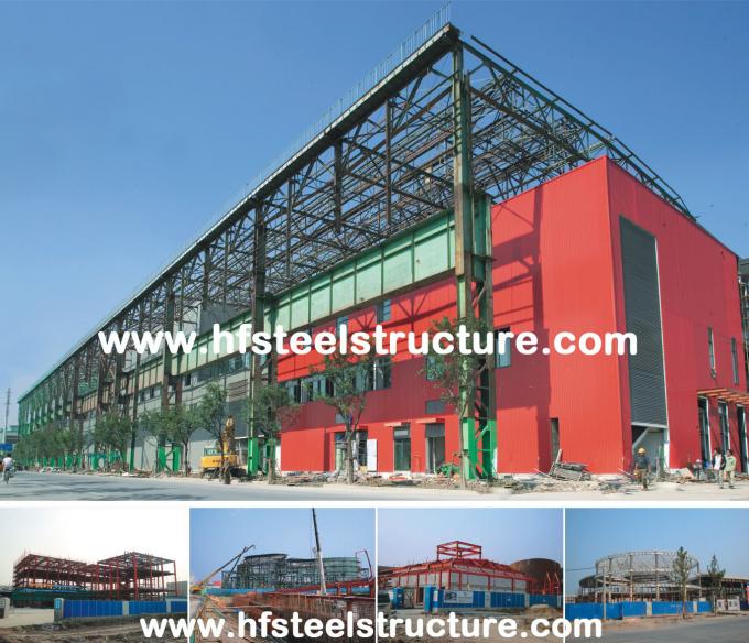 耐火性の現代重い産業商業鋼鉄建物のショッピング モール 6