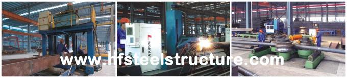 産業プレハブ Q235 の工場、研修会のための Q345 鋼鉄多階の鋼鉄建物 9