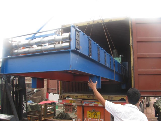 鉄骨構造のための橋床の屋根ふきのシート成形機械 PLC 松下電器産業 4