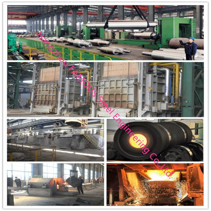 圧延製造所のコンベヤーの鋼鉄ローラーの産業使用のための熱い造られた20CrNiMo 40crの仕事のローラー 0