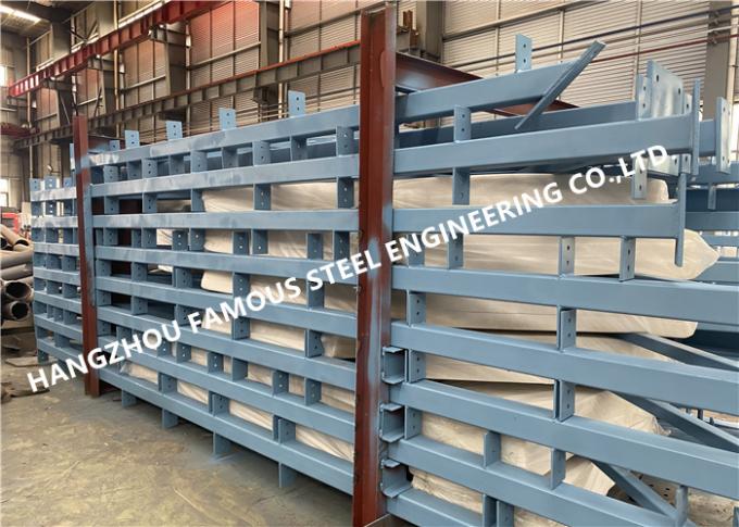 最新の会社ニュース 320トンはオセアニアに輸出された鋼鉄トラス構造に電流を通した  0