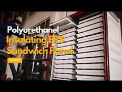 瓦解鋼の屋根板 金属の屋根板 サンドウィッチパネル EPS PU ロックウール