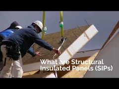 構造隔離 OSB EPS PU XPS PIR サンドイッチ壁 SIP パネル