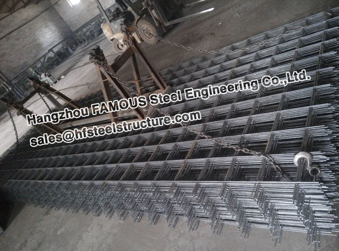 産業プレハブの鋼鉄正方形の網の商業地上の平板 0